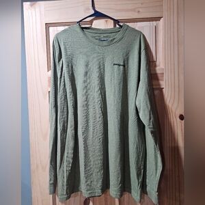 Patagonia Men's Olive Long Sleeve Tee